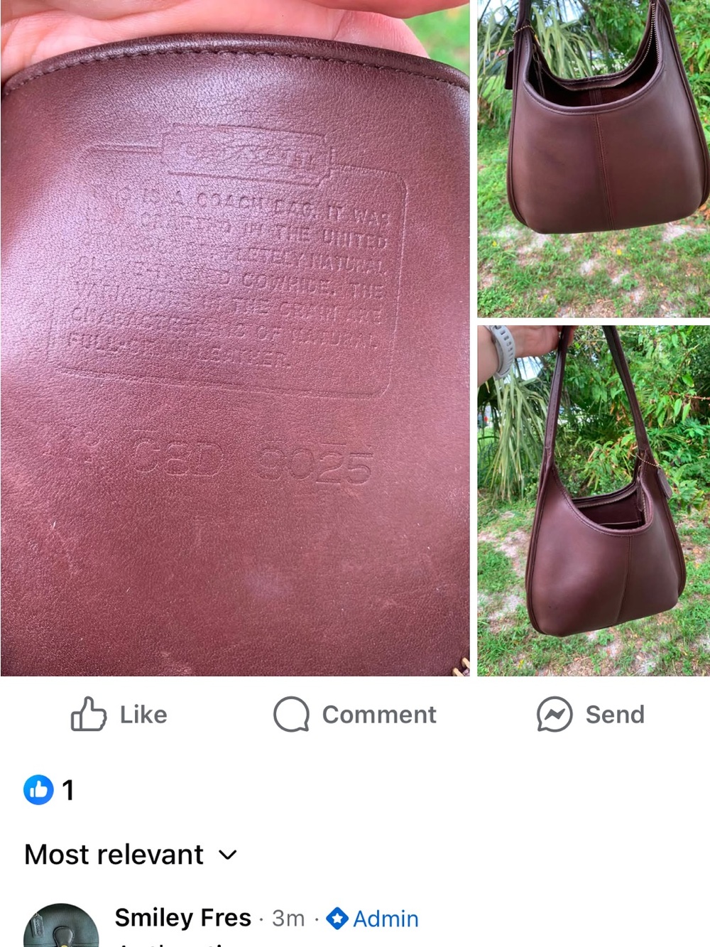 Vintage Coach Ergo 9025 - Mahogany Brown - Picture 12 of 12